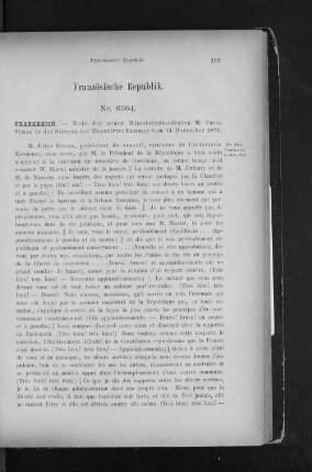 Französische Republik.