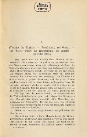 Josefina : (Joseph II.) Von Gerson Wolf