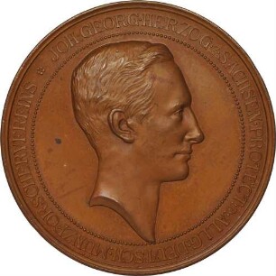 Prinz Johann Georg - 5. Vereinstag Deutscher Münzforscher in Dresden