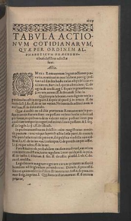 Tabula actionum cotidianarum