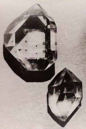 "Bergkristall (Herkimer, N. Y.)" aus der Serie "Kristalle"