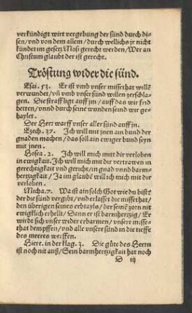 Tröstung wider die sünd.