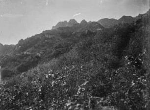 Felsformation : Felsformation im Lao Shan-Gebirge