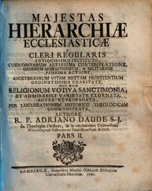 Majestas Hierarchiæ Ecclesiasticæ. 2