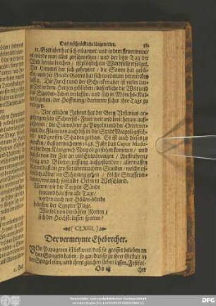 (CLXIII.) Der vermeynte Ehebrecher.