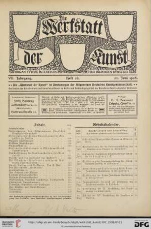 Heft 38 (22. Juni 1908)