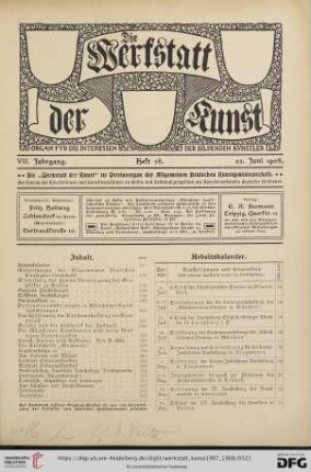 Heft 38 (22. Juni 1908)