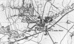 Demitz-Thumitz-Wölkau. Meßtischblatt, 1:25.000, Sekt. Bischofswerda, Nr. 4851 (RA Görlitz 30/38)