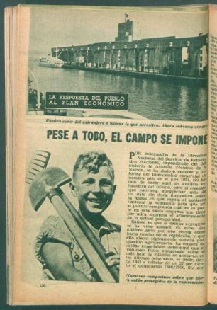 Pese a todo, el campo se impone : La respuesta del pueblo al plan económica