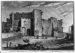 Delle Magnificenze di Roma antica e moderna, Erstes Buch, Tafel 7: Porta Maggiore olim Nevia