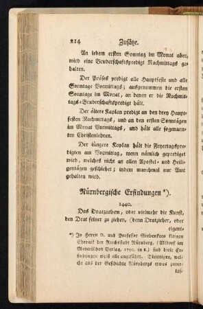 Nürnbergische Erfindungen.