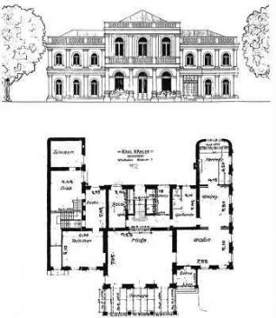 Ehem. Villa Elvers; Eltville, Erbacher Straße 1, Erbacher Straße