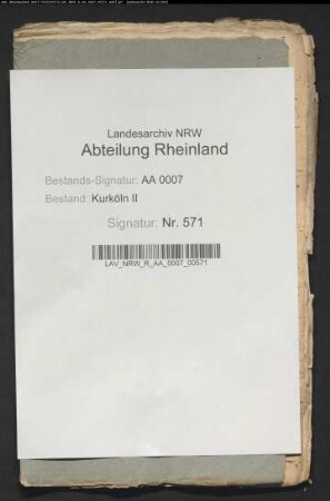 Geistliche und weltliche geh. Referendarien