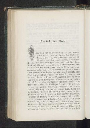 Am äußersten Meere.
