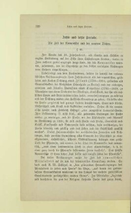 Achte und letzte Periode
