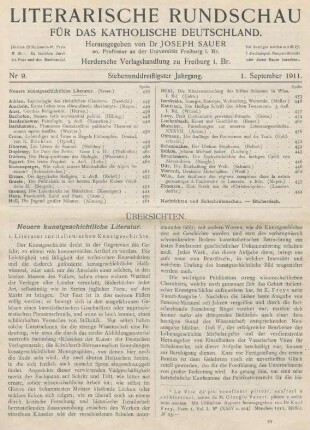 429-438 Neuere kunstgeschichtliche Literatur