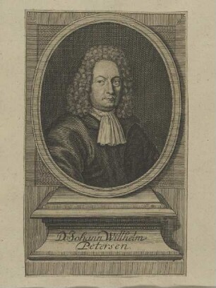 Bildnis des Johann Wilhelm Petersen