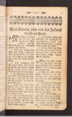 Von der Menschwerdung Jesu Christi.