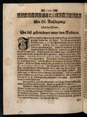 322-329, 61. - 62. Außlegung
