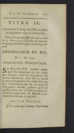 Titre IX.