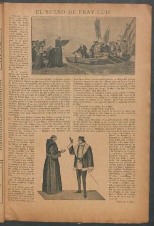 El sueño de fray Luis