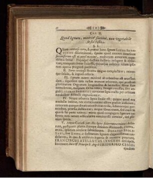 CAP. II. Quod lignum, matrix succini, non vegetabile sit sed fossile.