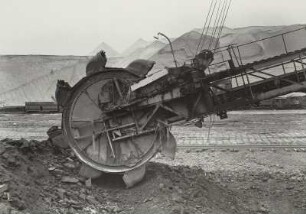Braunkohletagebau, Schaufelradbagger