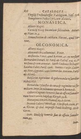 Oeconomica.