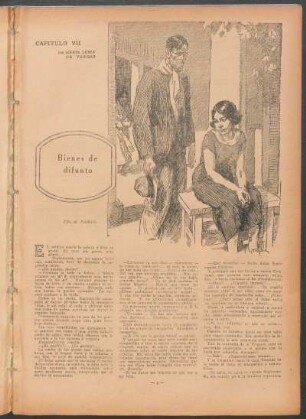 Bienes de difunto : Capitulo VII