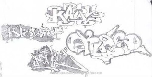 KAoS ChAoS BLoWiN unleserlich