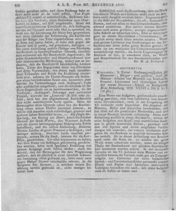 Grabowski, H. v.: Rechnungsaufgaben für Elementar-, Bürger- und gelehrte, auch für Militair-Schulen. Abt. 1. Königsberg: Unzer 1828