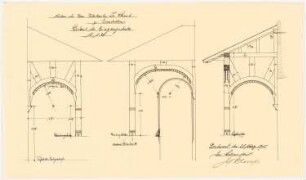 Wohnhaus J. Schaub, Emsdetten: Details der Eingangshalle 1:20