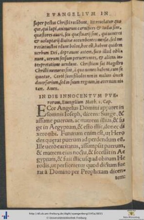 Dies Innocentum Puerorum