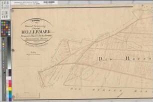 Harsewinkel (Harsewinkel), Teilung der Beller Mark, Generalvermessung Bl.3 Harsewinkeler Heide