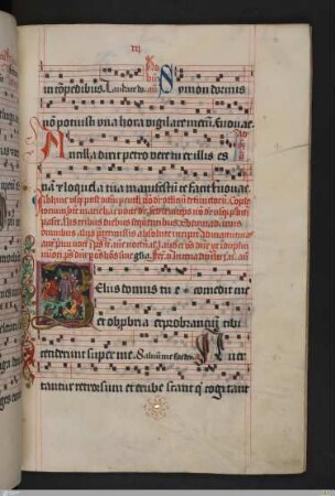 Initiale: Gefangennahme Jesu