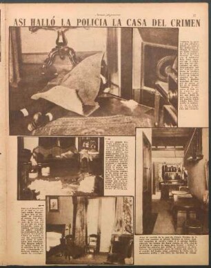 Asi halló la policía la casa del crimen [Fotografías]