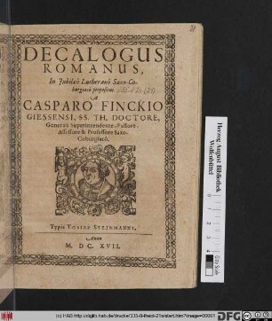 Decalogus Romanus