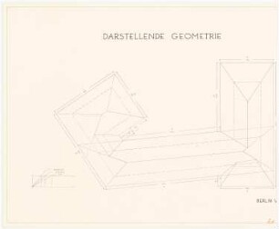 Perspektivübungen: Grundriss