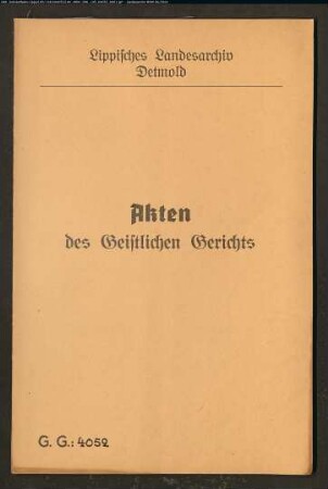 Superintendent Zeiß in Silixen gegen die Kirchendechen in Silixen, wegen dem Fruchtgefälle