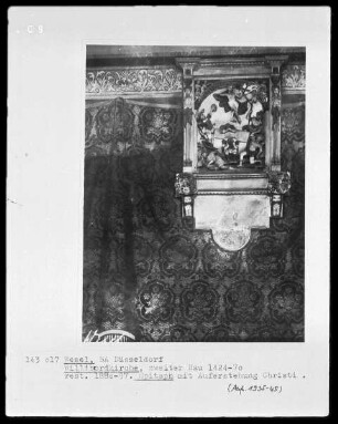 Epitaph mit Auferstehung Christi