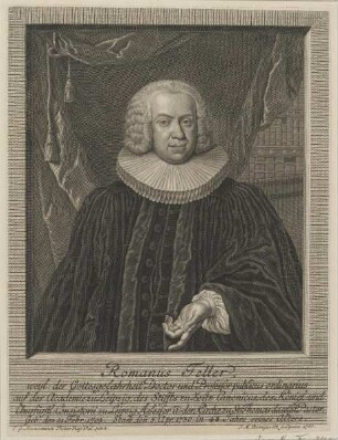 Bildnis des Romanus Teller