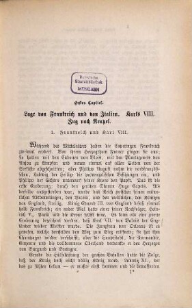 Leopold von Ranke's sämmtliche Werke, 33/34. Geschichten der romanischen und germanischen Völker von 1494 - 1514