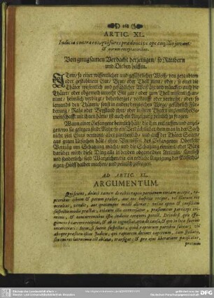 Artic. XL. Indicia contra eos, qui fures praedonesve [praedonesque] ope, consilio iuvant : & eorum receptarobus. Von gnugsamen Verdacht derjenigen, so Räubern und Dieben helffen