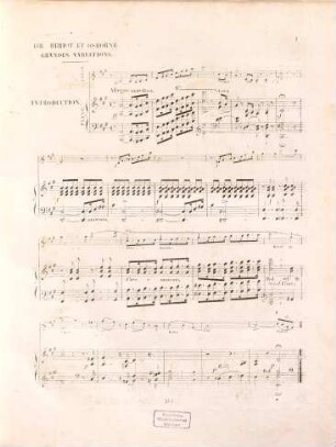 Grandes variations pour piano et violon concertans