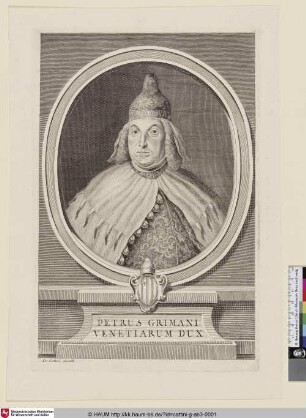 Petrus Grimani Venetiarum Dux