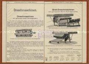 Dreschmaschinen mit gerippten Stahlschlagleisten