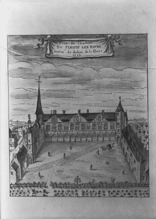 Plessis-lès-Tours: Ansicht Schloss