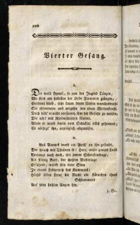 106-134, Vierter Gesang.