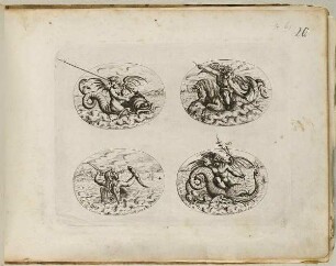 Vier Putten, Blatt aus dem „Neuw Grotteßken Buch“