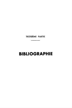 405-470, Troisième partie: Bibliographie